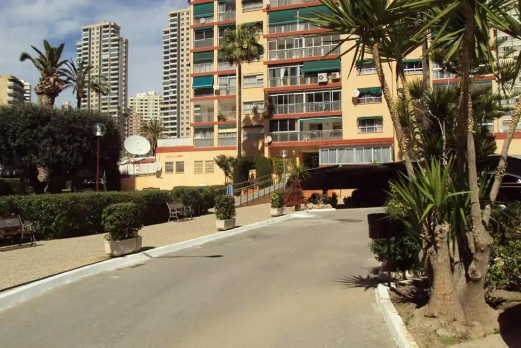 Exterior view of Apartments for sale in Benidorm  with Air Conditioner, Heating and Private garden