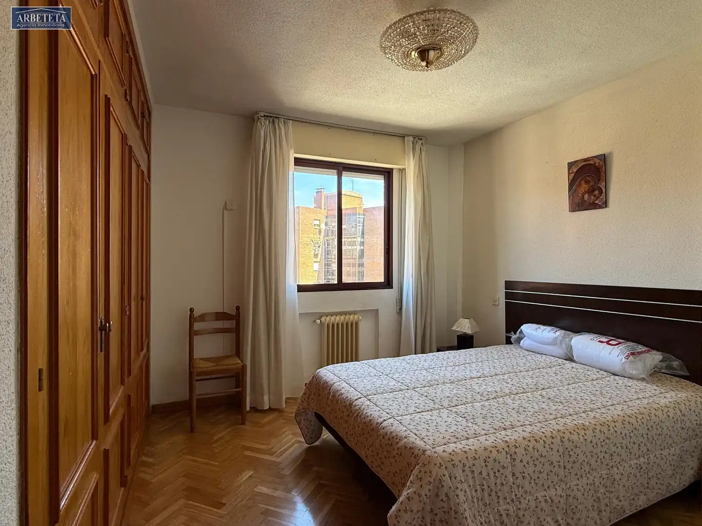 Schlafzimmer von Wohnung zur Miete in Guadalajara mit Parkett
