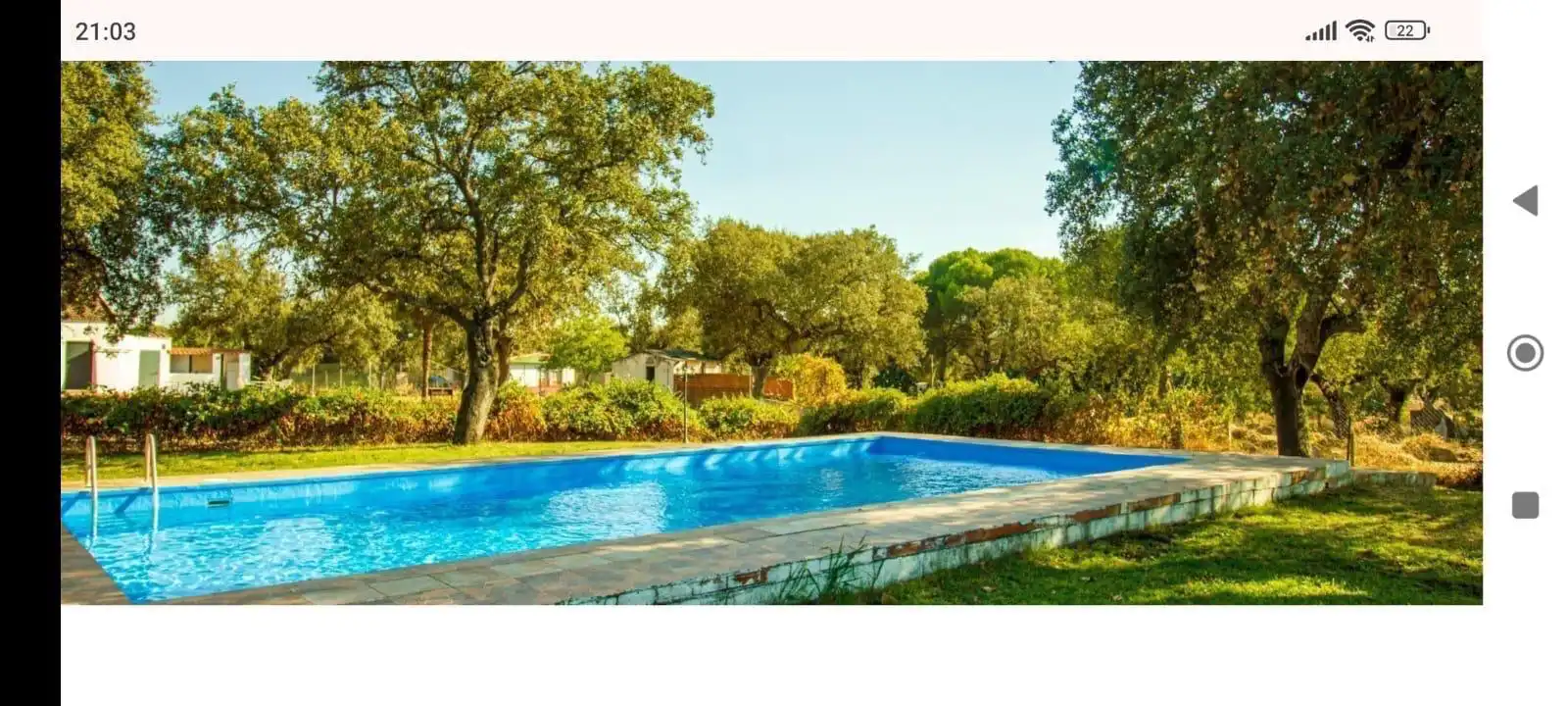 Schwimmbecken von Haus oder Chalet zum Verkauf in Badajoz mit Privatgarten, Terrasse und Abstellraum