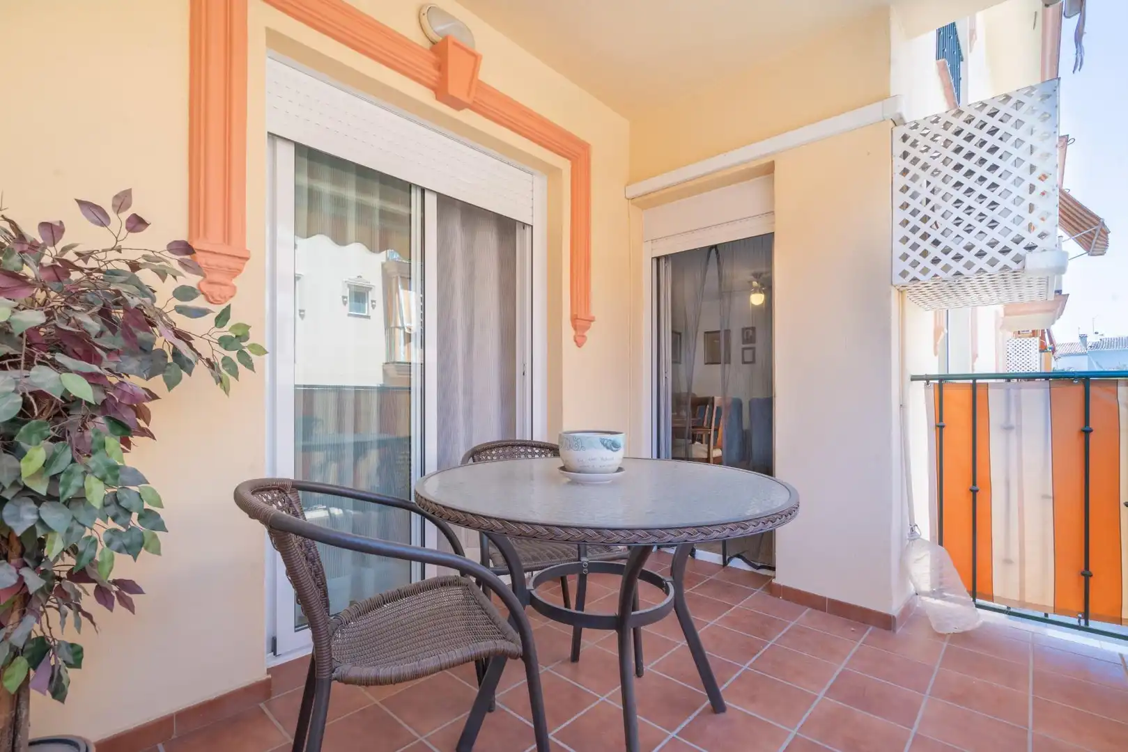 Terrassa de Apartament en venda en Mijas amb Aire condicionat, Terrassa i Moblat