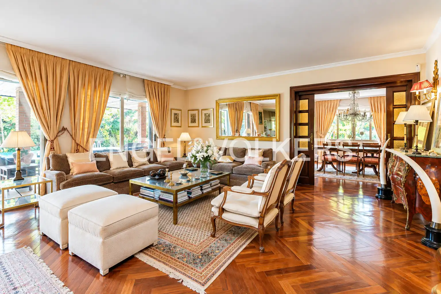 Living room of Houses for sale in Zona Carretera del Plantío