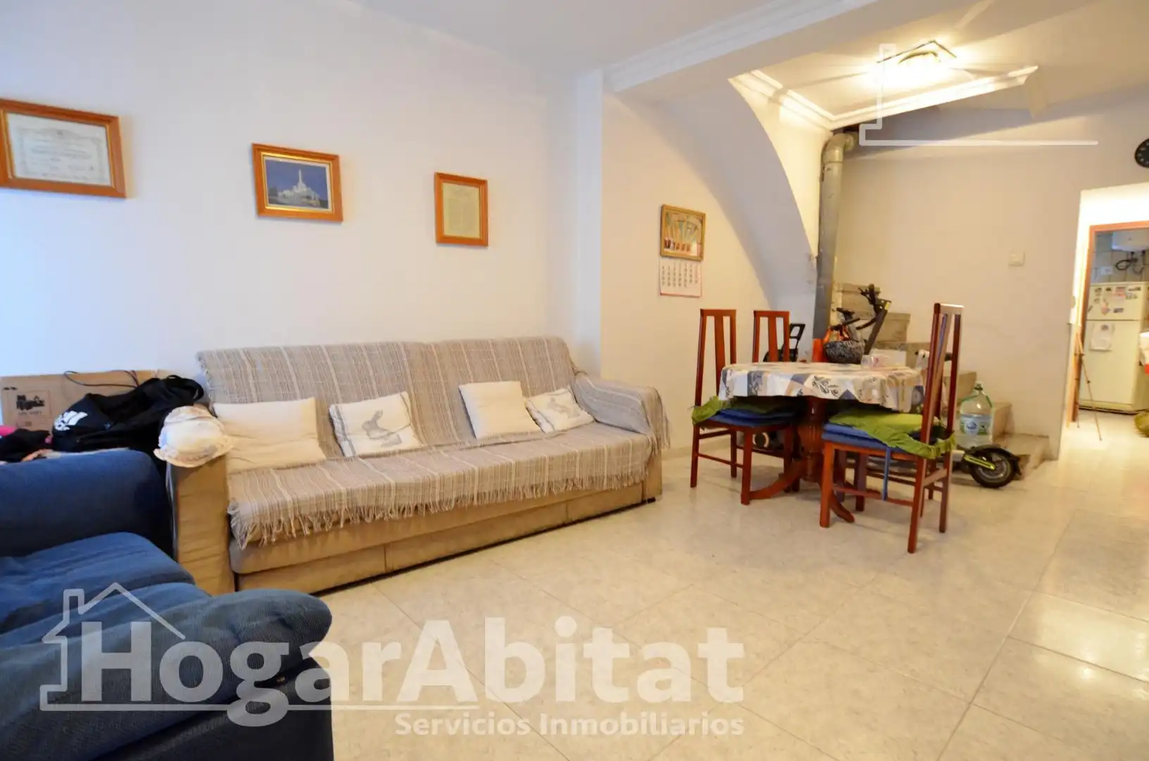 Wohnzimmer von Haus oder Chalet zum Verkauf in Oliva mit Terrasse, Abstellraum und Möbliert