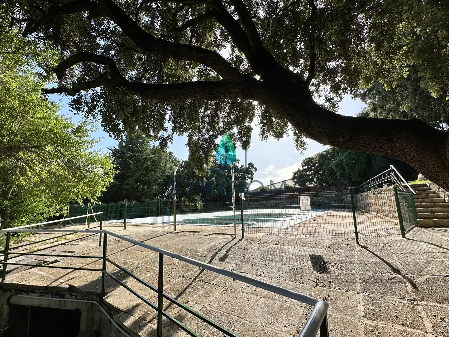 Swimming pool of Ground floor for sale in Fresnedillas de la Oliva  with Heating, Terrace and Storage room