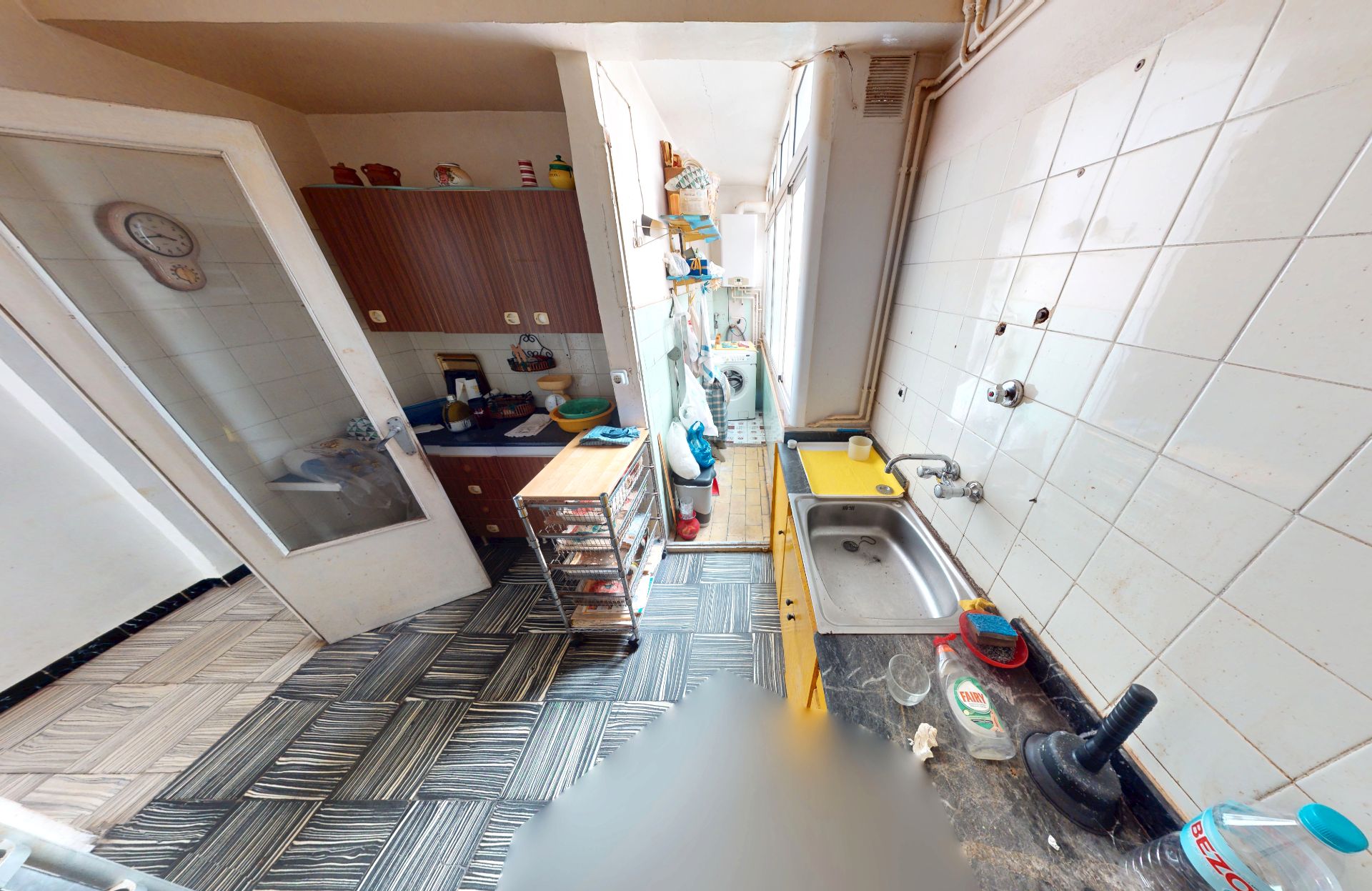 Cocina de Piso en venta en Alicante / Alacant con Calefacción, Amueblado y Horno