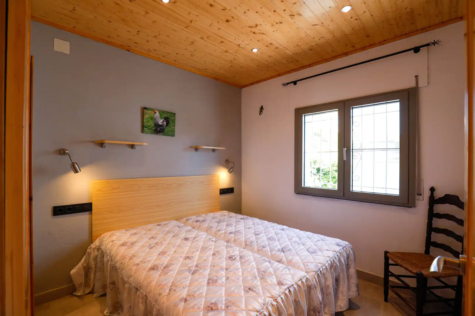 Schlafzimmer von Haus oder Chalet zum Verkauf in L'Escala mit Klimaanlage, Terrasse und Möbliert
