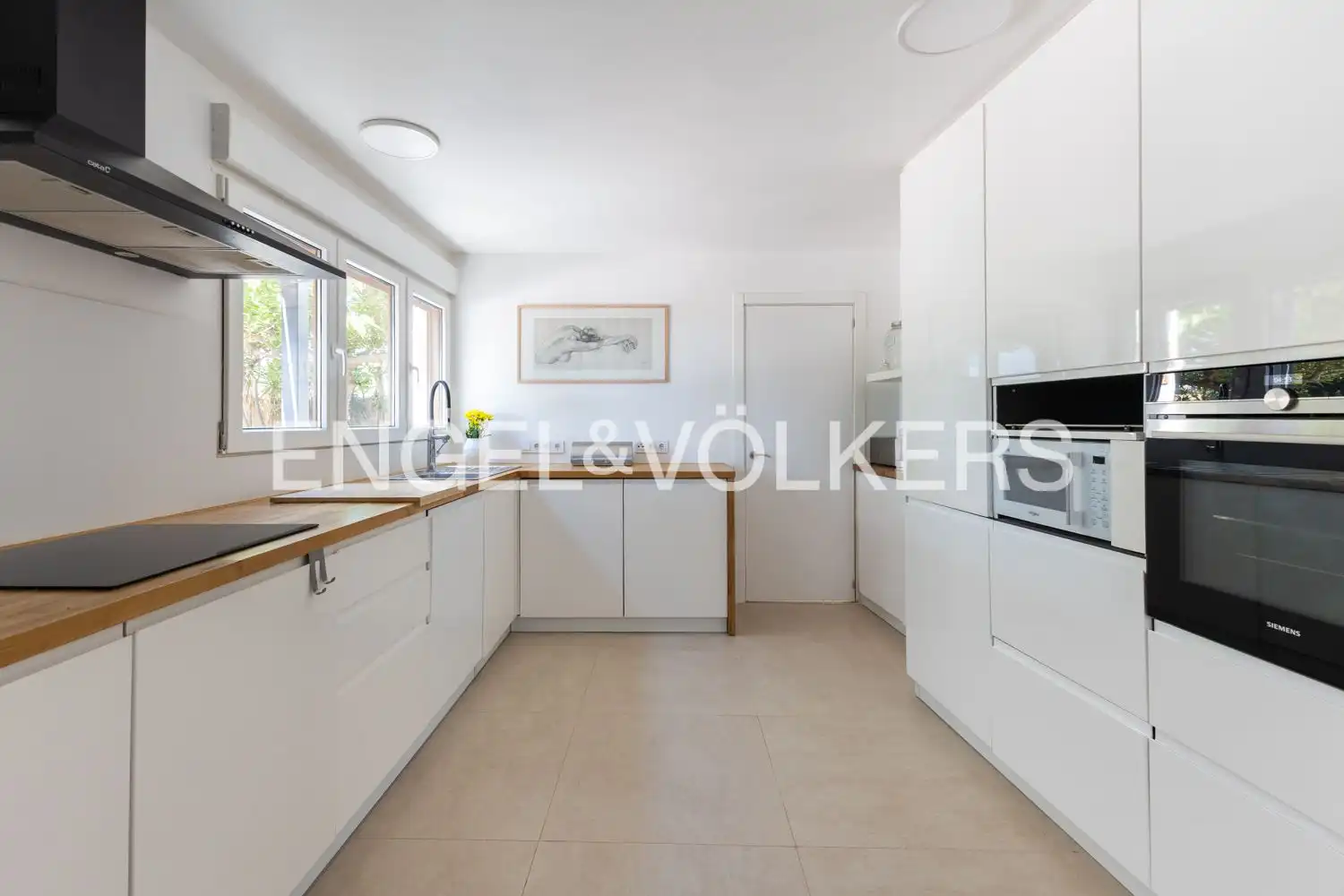 Kitchen of Houses for rent in Alboraya  with Air Conditioner, Heating and Private garden