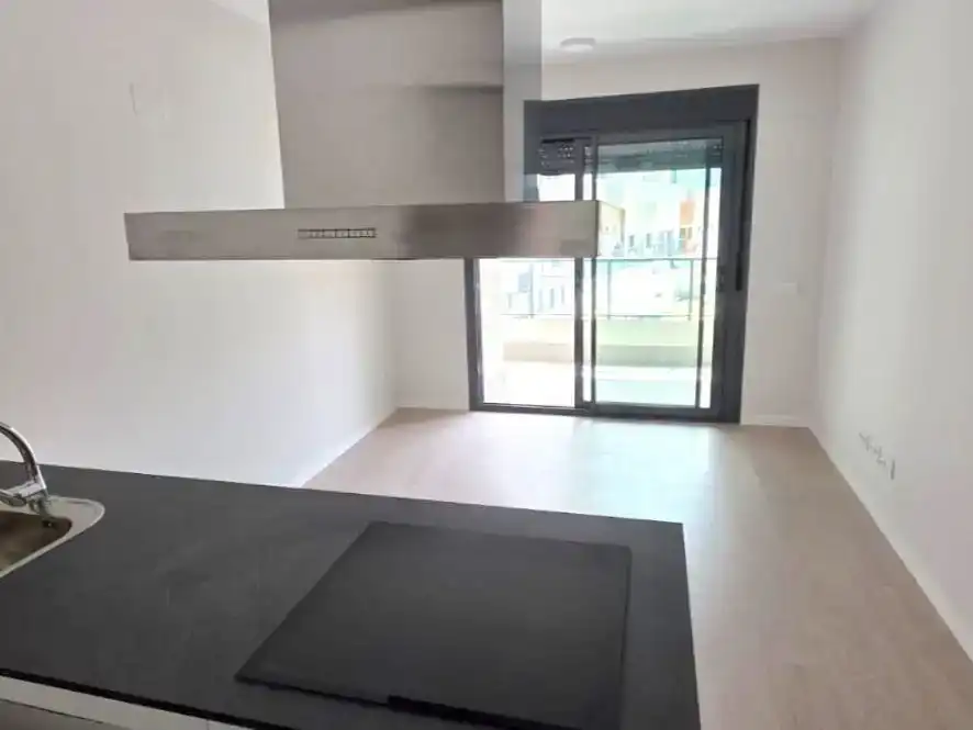 Kitchen of Flat for rent in Mijas  with Air Conditioner, Private garden and Storage room