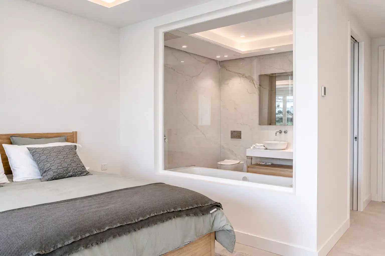 Dormitori de Apartament en venda en Marbella amb Aire condicionat, Terrassa i Traster