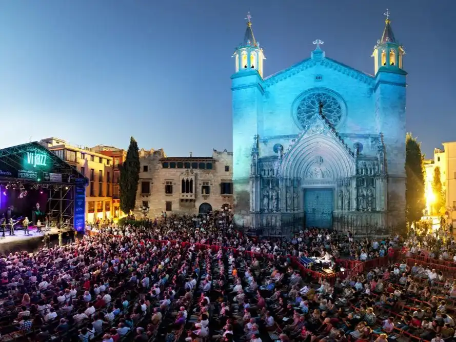 Vista exterior de Pis per a compartir en Vilafranca del Penedès amb Aire condicionat, Calefacció i Terrassa