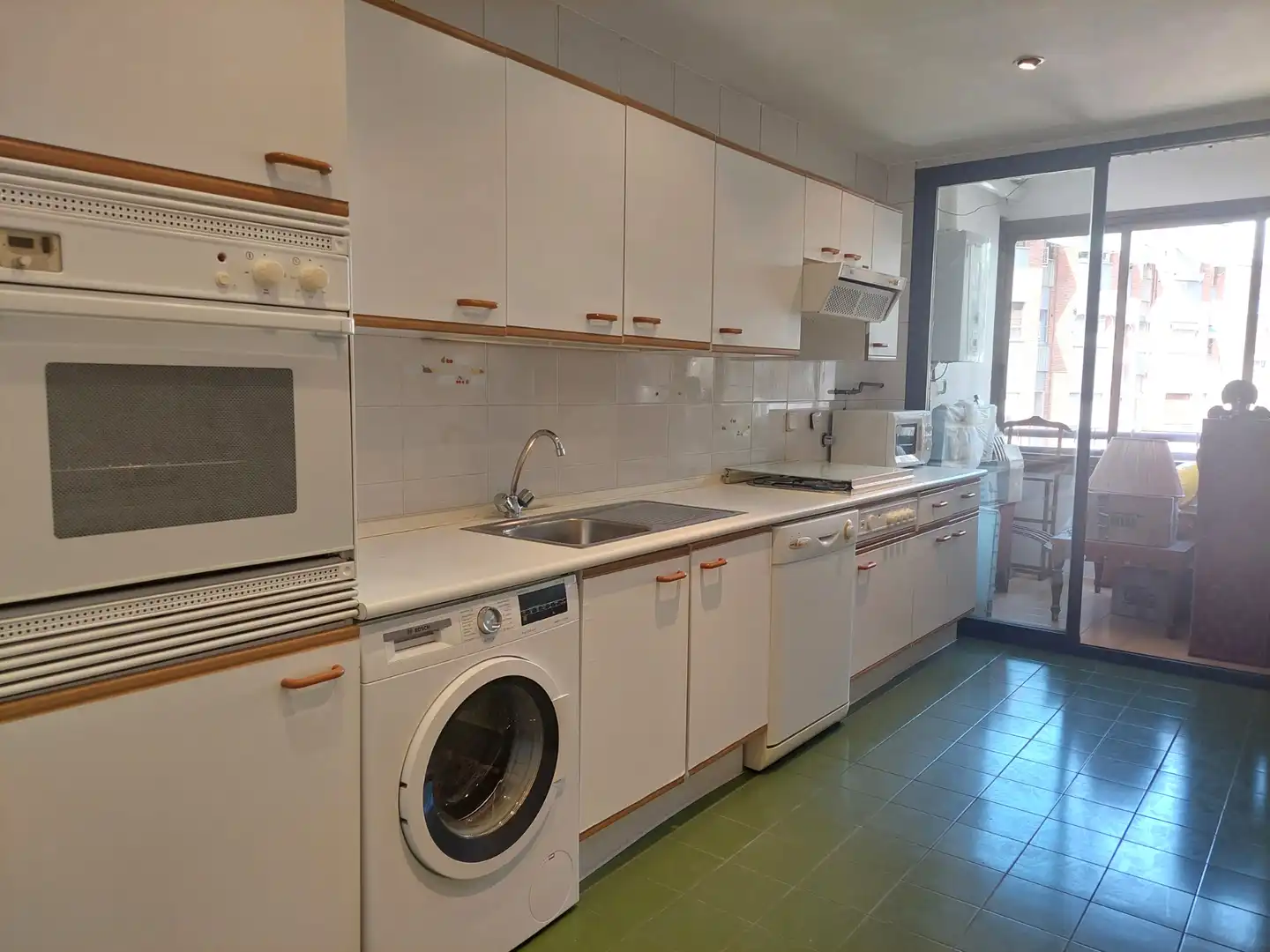 Kitchen of Attic for rent in Madrid  with Air Conditioner, Heating and Terrace