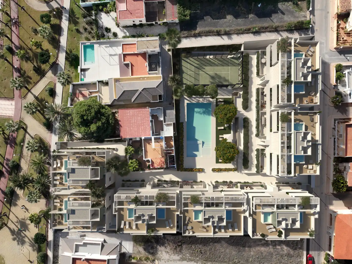 New build Flat with pool for sale in Las Marinas - Pueblo Laguna, imagen 3
