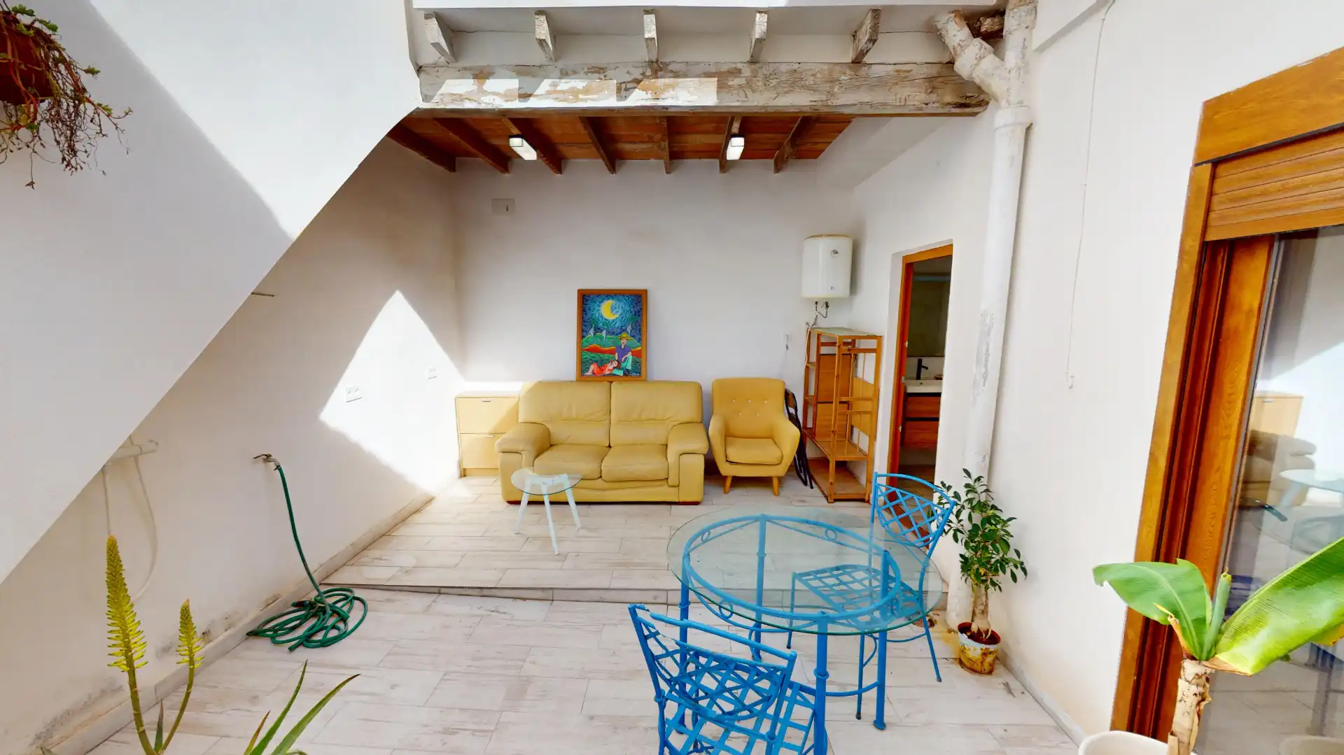 Sala de estar de Casa o chalet en venta en Alicante / Alacant con Terraza y Amueblado