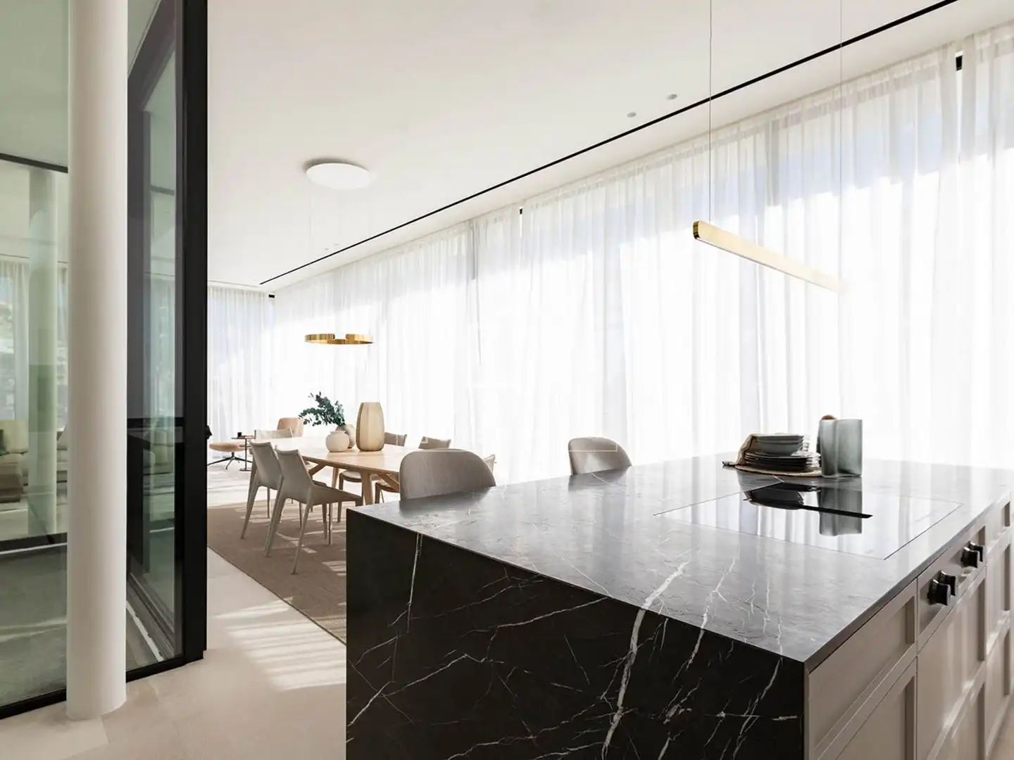 Dining room of Houses for sale in Calvià  with Air Conditioner, Private garden and Terrace