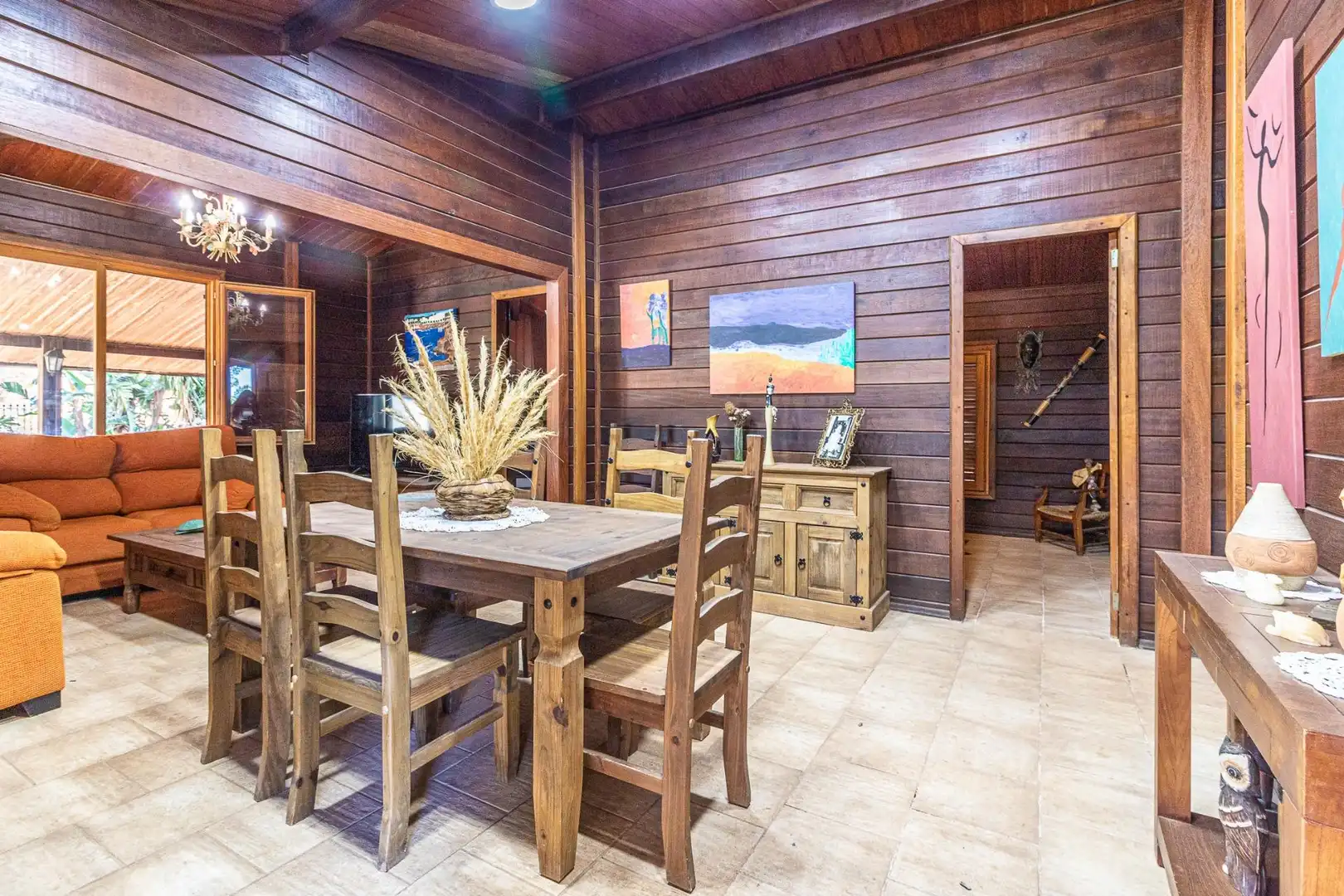 Comedor de Casa o chalet en venta en Alberic con Aire acondicionado, Jardín privado y Piscina