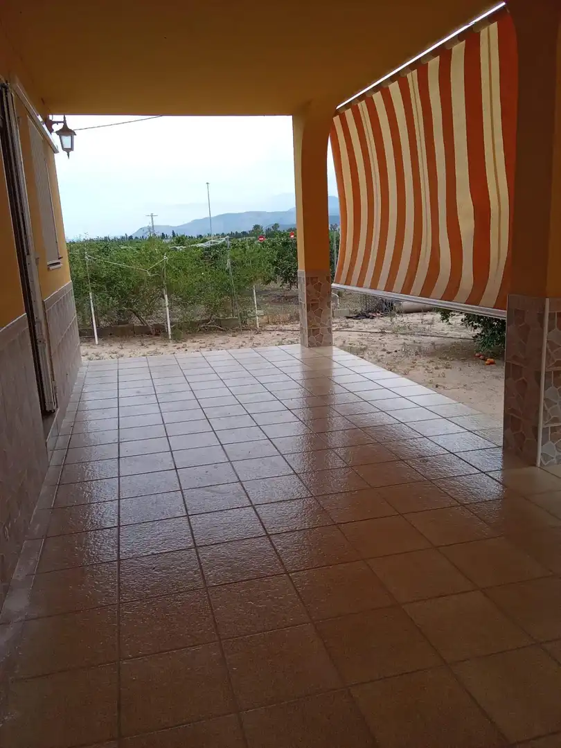 Terrassa de Casa o xalet en venda en Cullera amb Aire condicionat, Jardí privat i Moblat