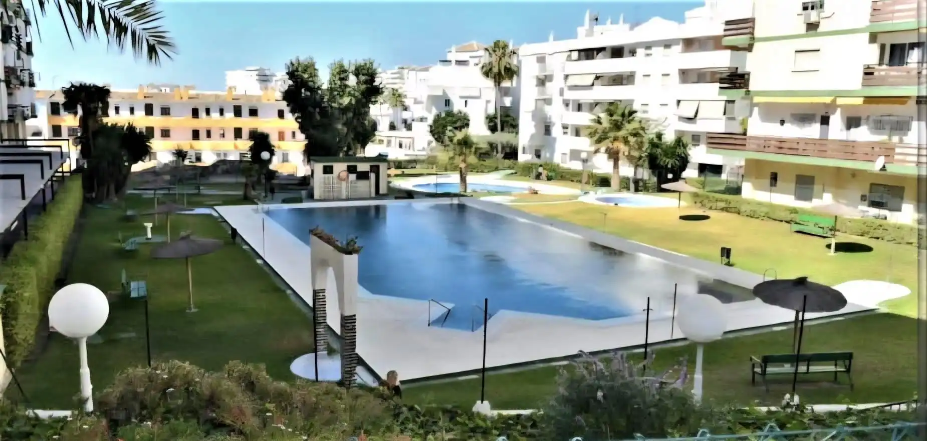 Swimming pool of Lofts for sale in Benalmádena  with Air Conditioner, Terrace and Furnished