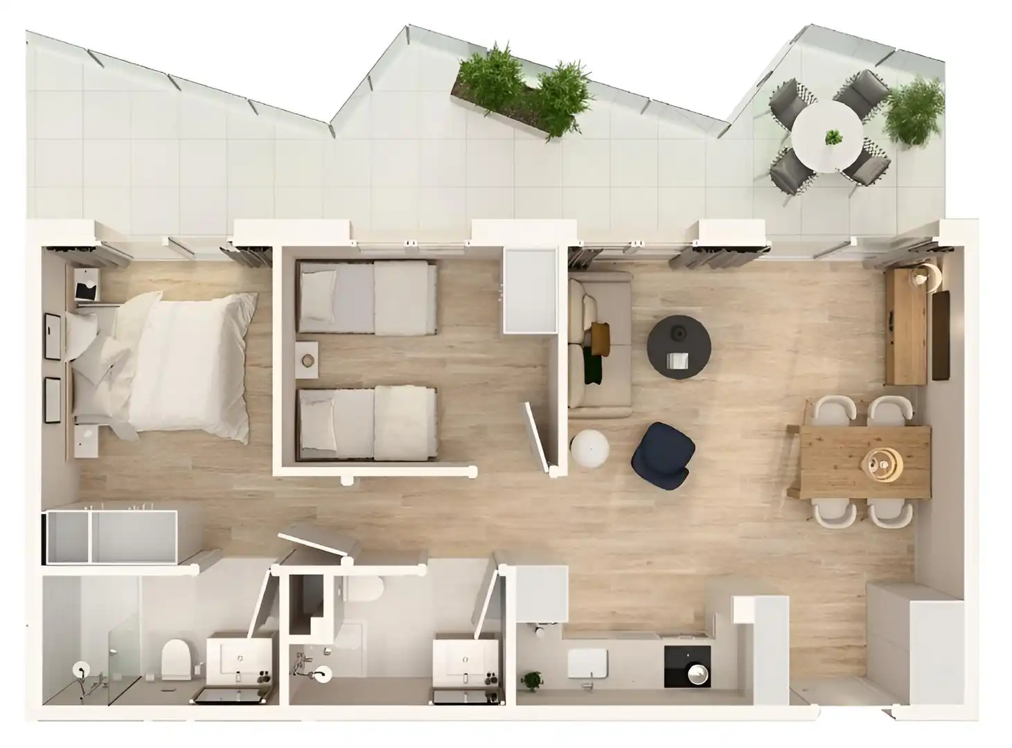Appartement compact avec piscine à vendre à Calle Calle Granada 21, imagen 4