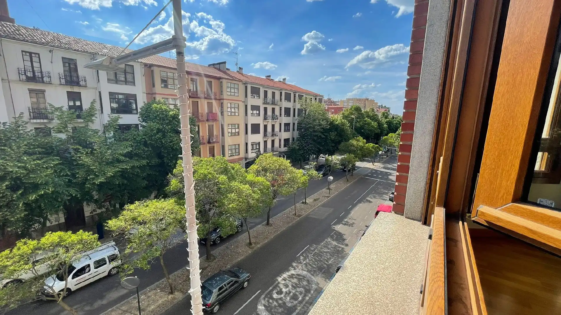 Außenansicht von Wohnung zur Miete in Palencia mit Heizung und Möbliert