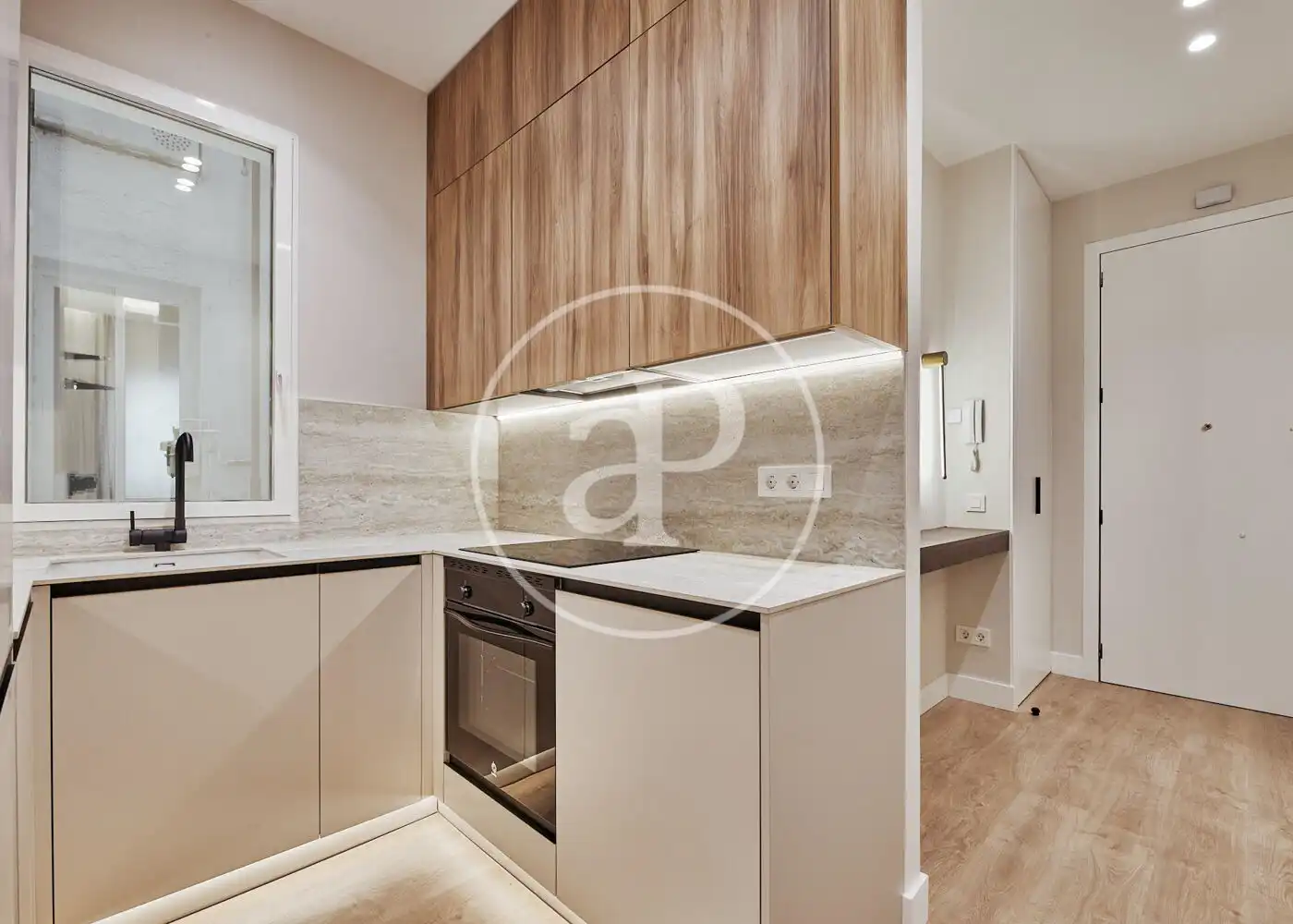 Kitchen of Flat for sale in Madrid  with Air Conditioner, Heating and Furnished
