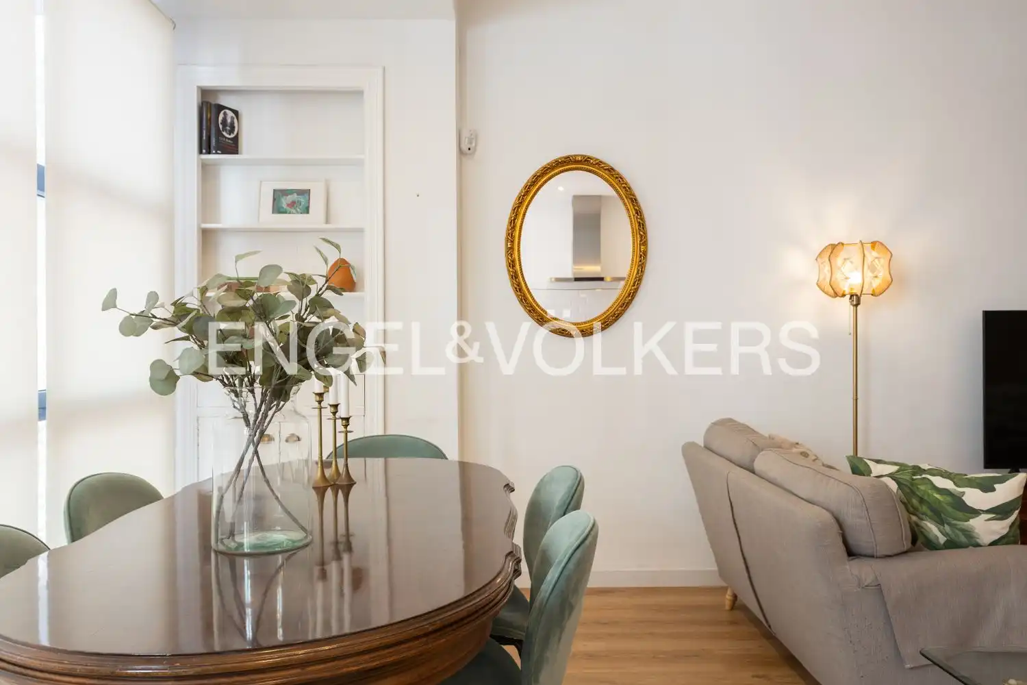 Comedor de Piso de alquiler en  Valencia Capital con Aire acondicionado, Calefacción y Terraza