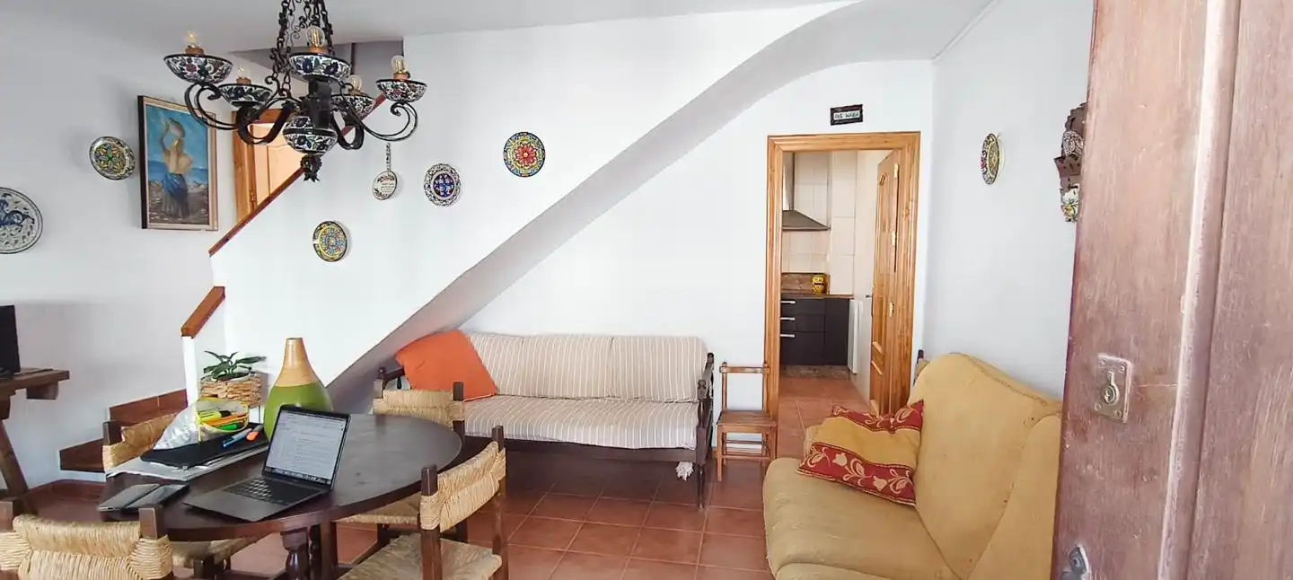 Sala de estar de Dúplex en venta en Vera con Terraza