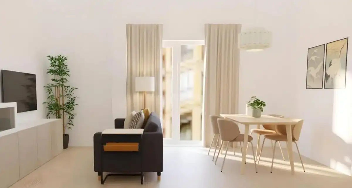 Sala d'estar de Planta baixa en venda en Málaga amb Aire condicionat, Calefacció i Jardí privat