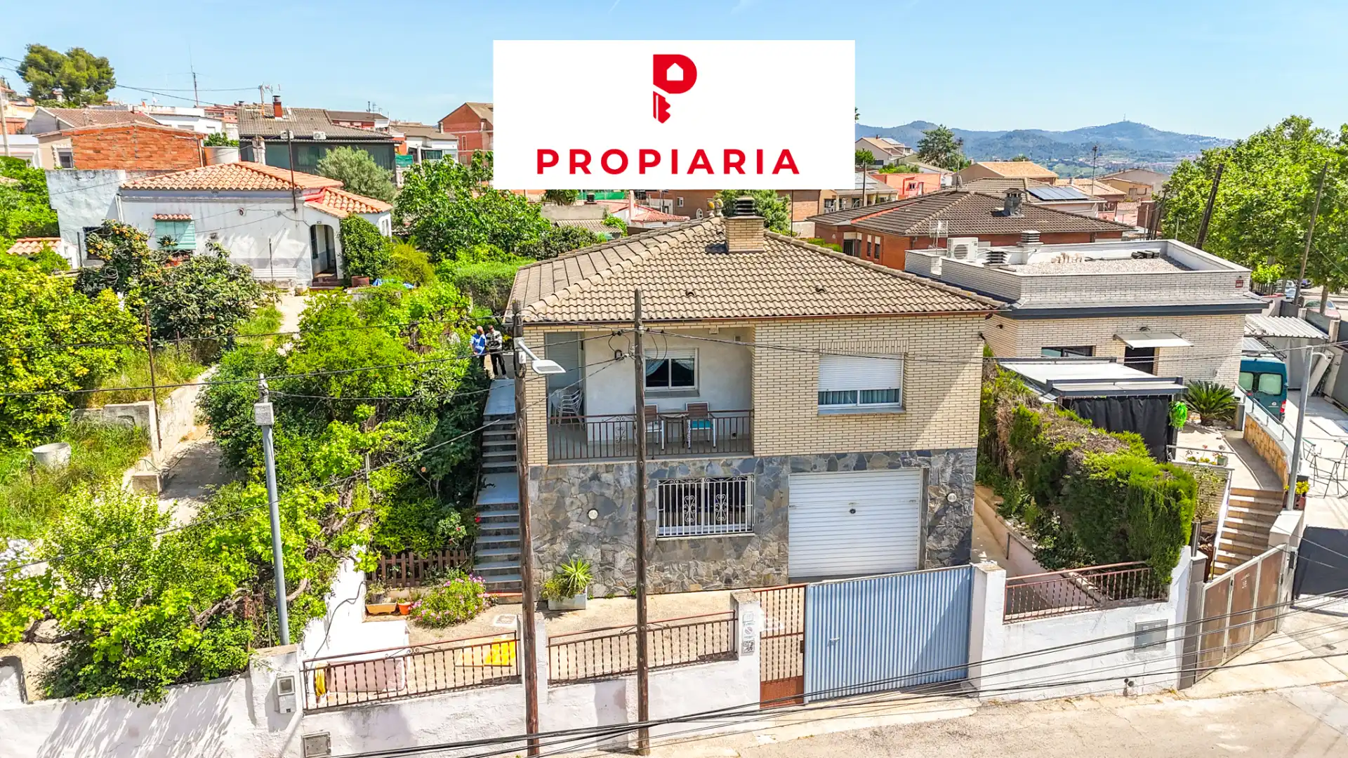 Exterior view of Houses for sale in Sant Vicenç Dels Horts  with Air Conditioner, Heating and Private garden