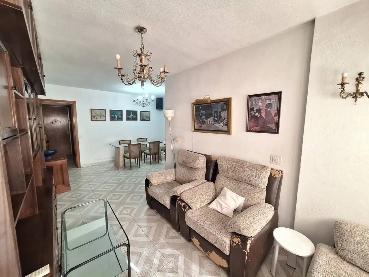 Living room of Flat for rent in Fuenlabrada  with Air Conditioner, Heating and Storage room