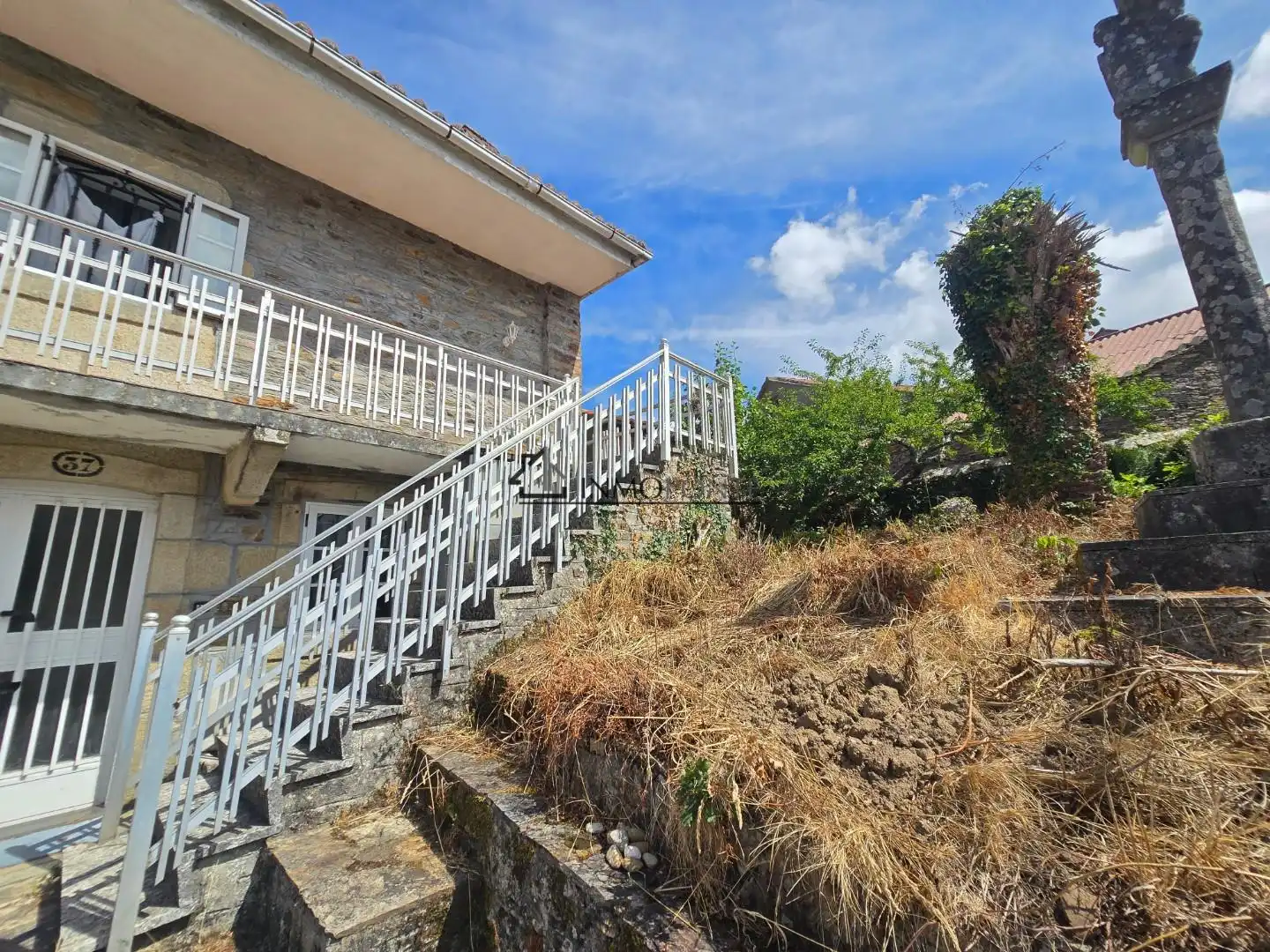 Vista exterior de Casa o xalet en venda en Forcarei amb Calefacció, Jardí privat i Terrassa