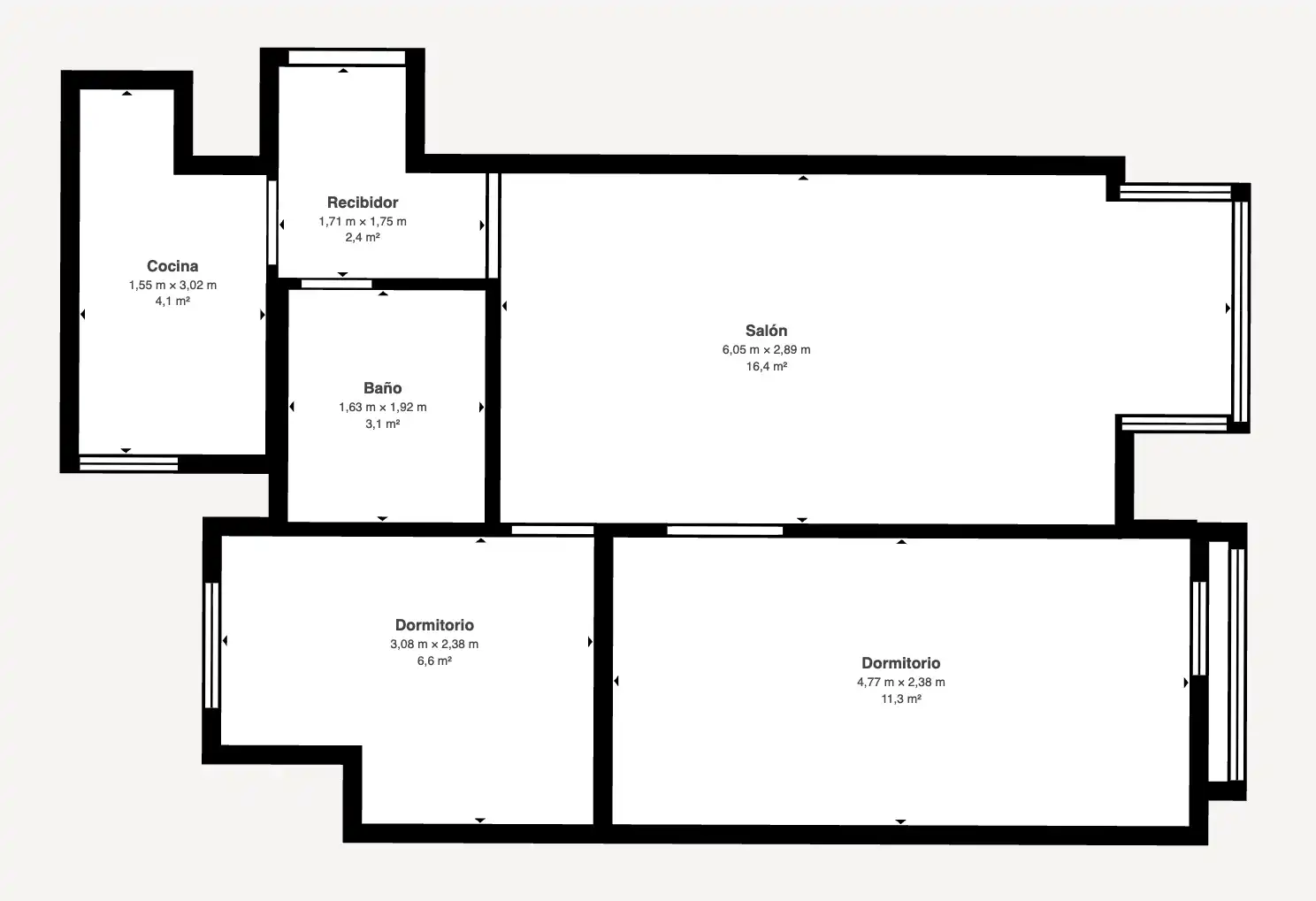 Flat for sale in Leganés  with Air Conditioner, Heating and Balcony