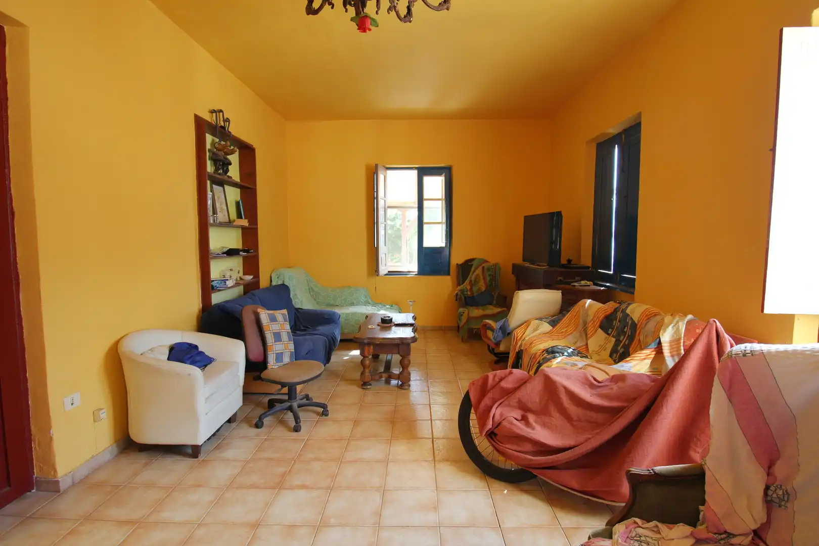 Sala de estar de Casa o chalet en venta en Alajeró con Jardín privado, Terraza y Trastero