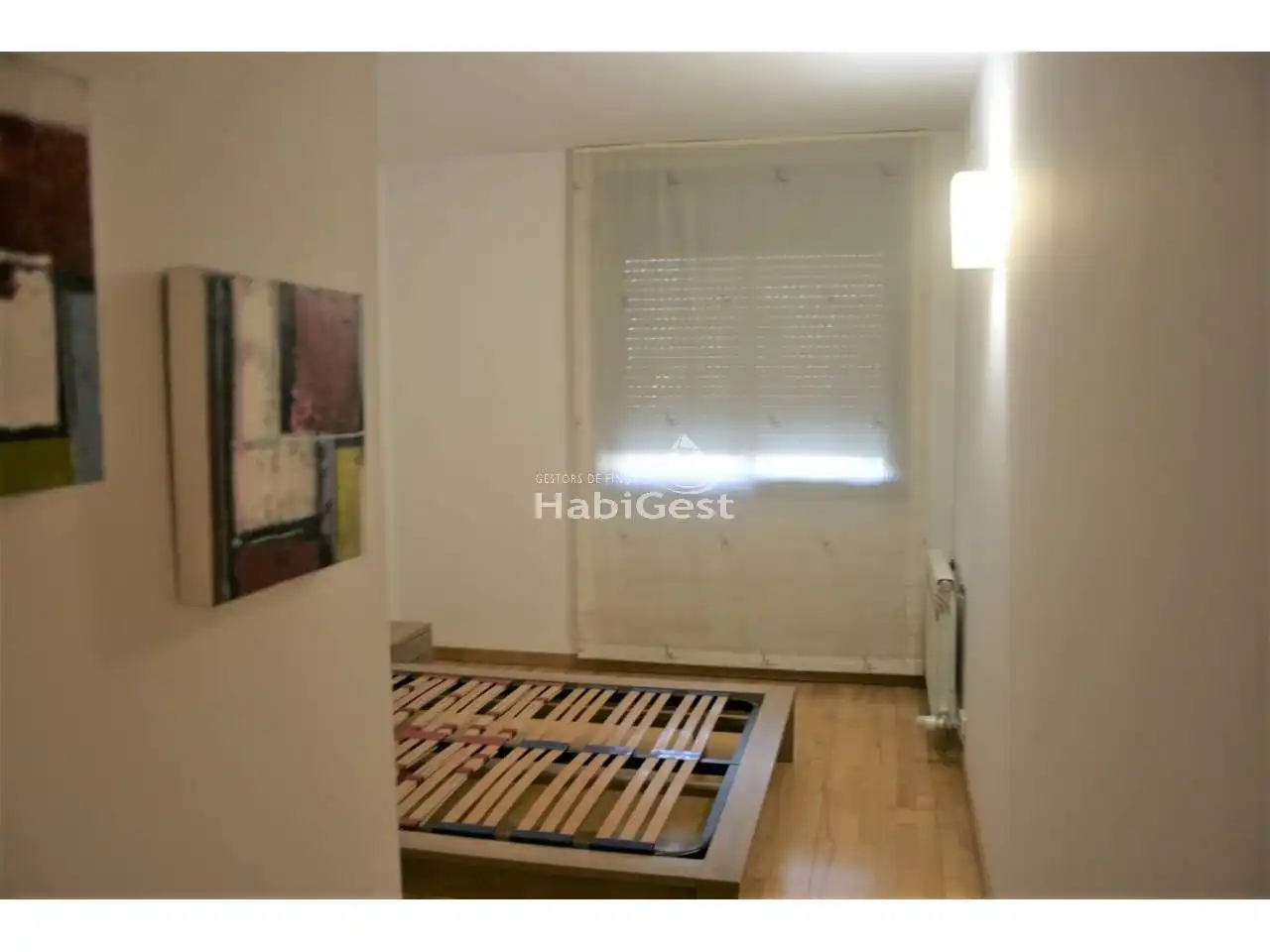 Schlafzimmer von Wohnung zum Verkauf in Girona mit Heizung, Möbliert und Balkon