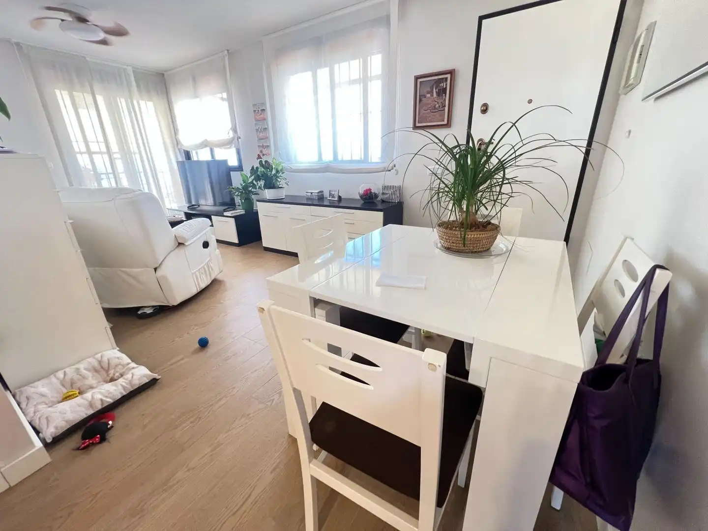 Esszimmer von Wohnung zum Verkauf in Águilas mit Klimaanlage und Gemeinschaftspool