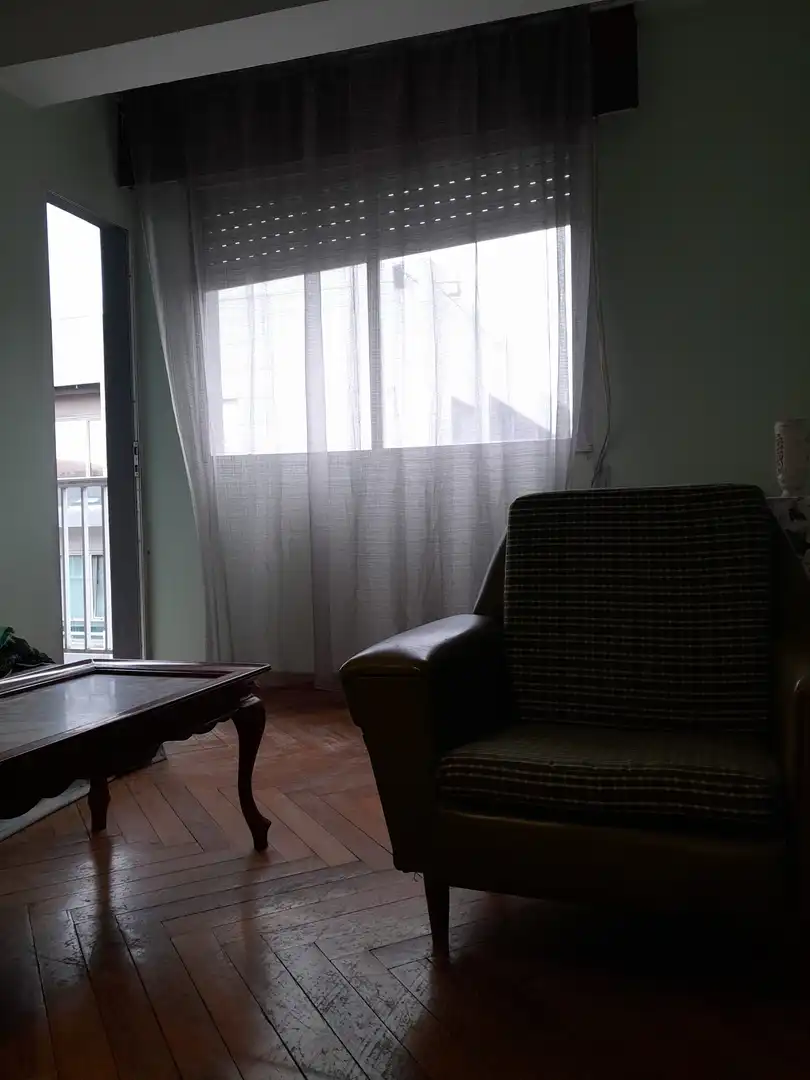 Living room of Flat for sale in Boiro  with Terrace, Storage room and Furnished