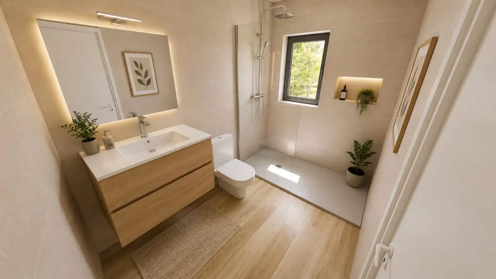 Bathroom of Houses for sale in Figueres  with Air Conditioner, Heating and Private garden