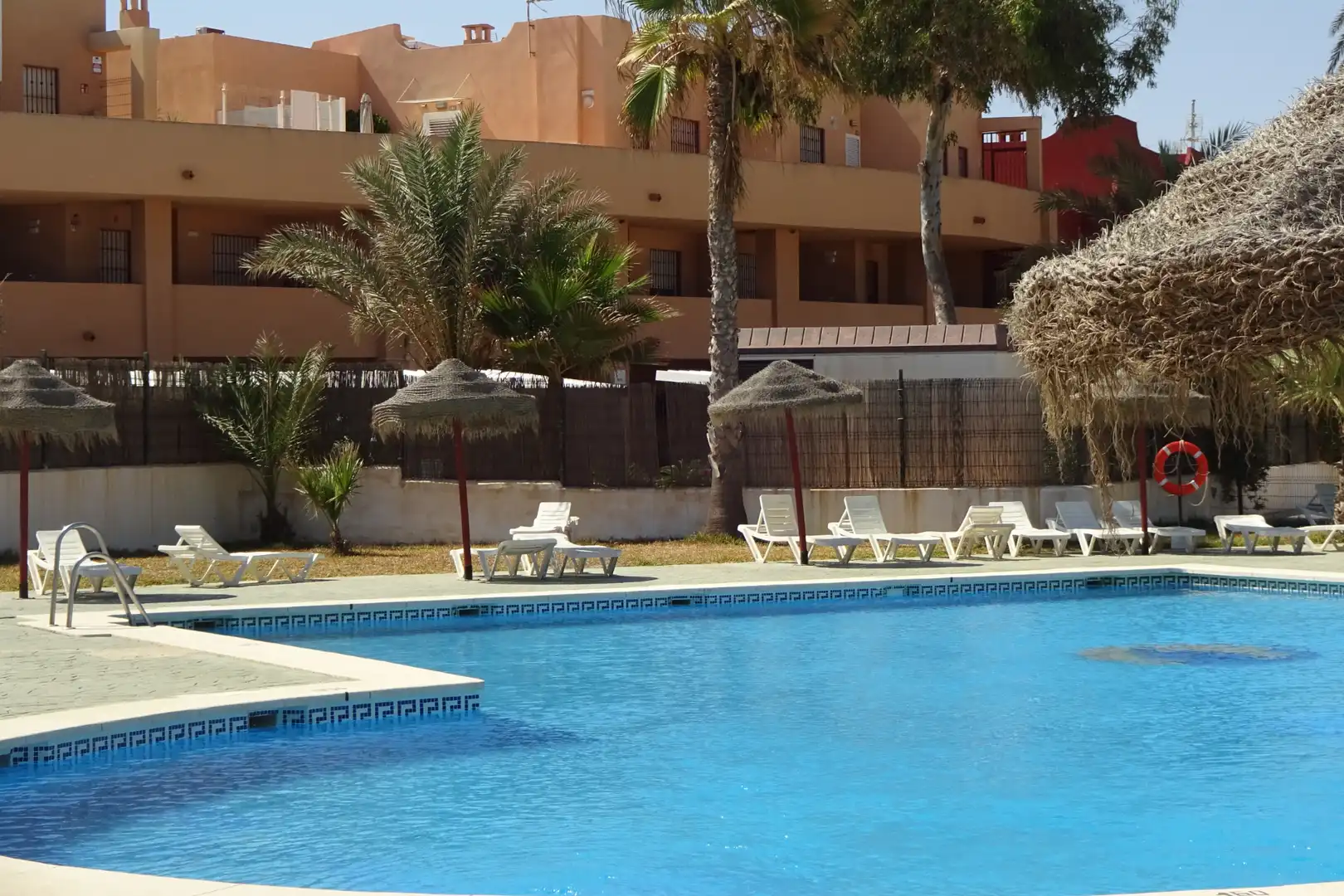 Swimming pool of Detached homes for rent in Vera  with Air Conditioner, Heating and Terrace