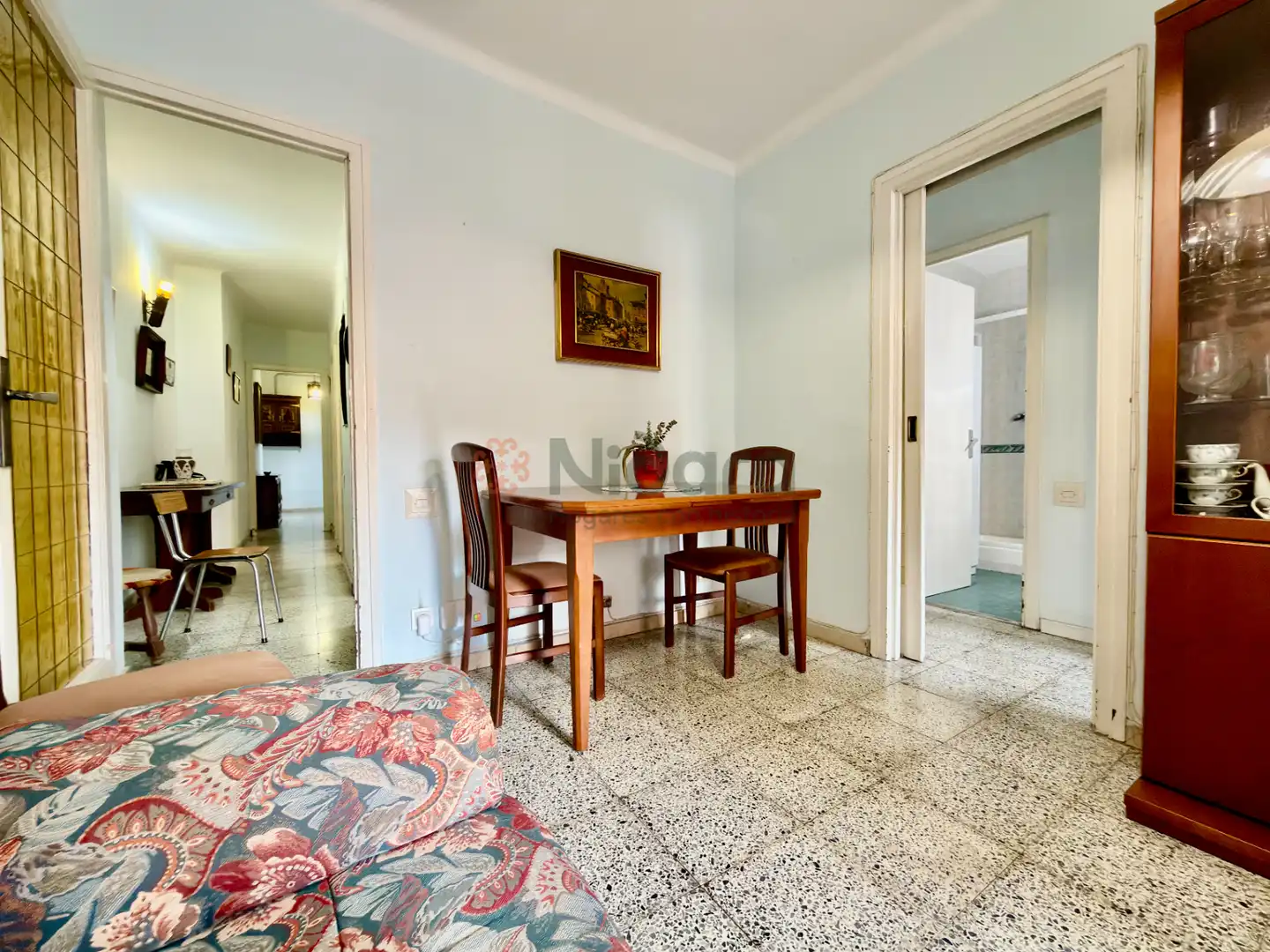 Esszimmer von Wohnung zum Verkauf in Barcelona mit Möbliert, Ofen und Balkon