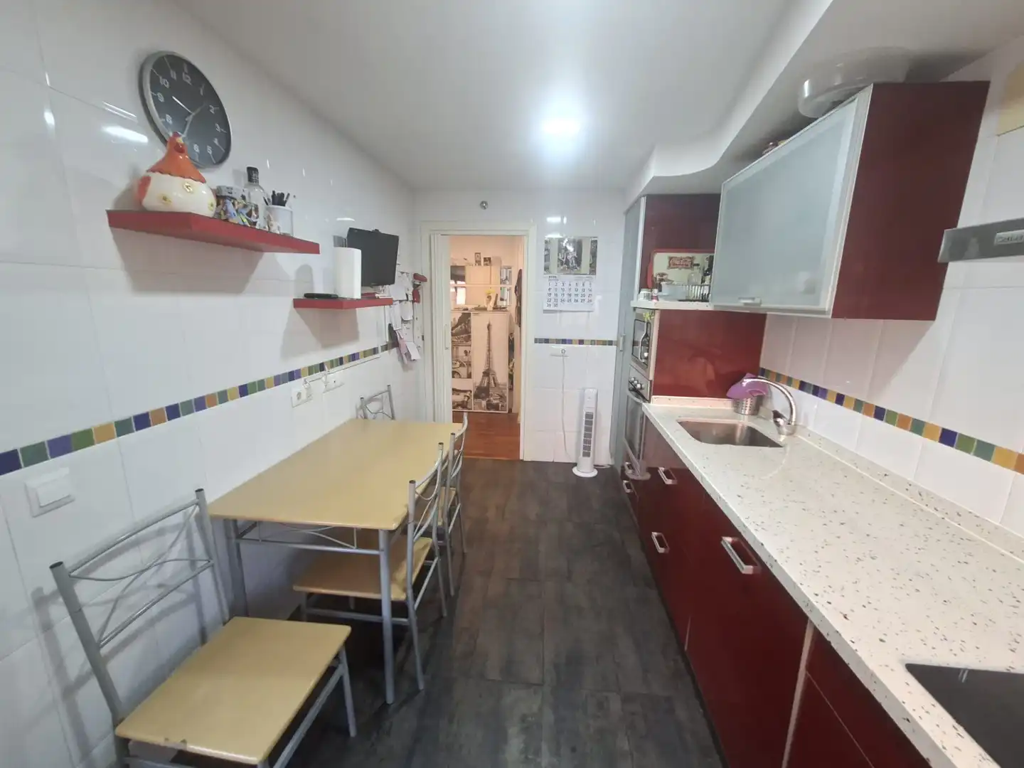 Kitchen of Flat for sale in Plasencia  with Air Conditioner and Heating