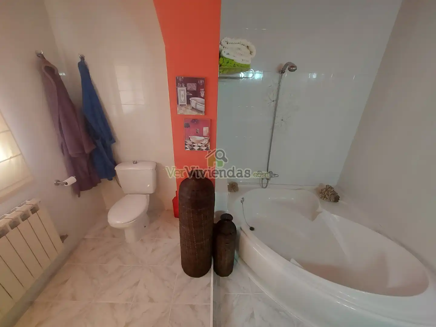 Baño de Casa o chalet en venta en Vallirana con Calefacción, Jardín privado y Terraza