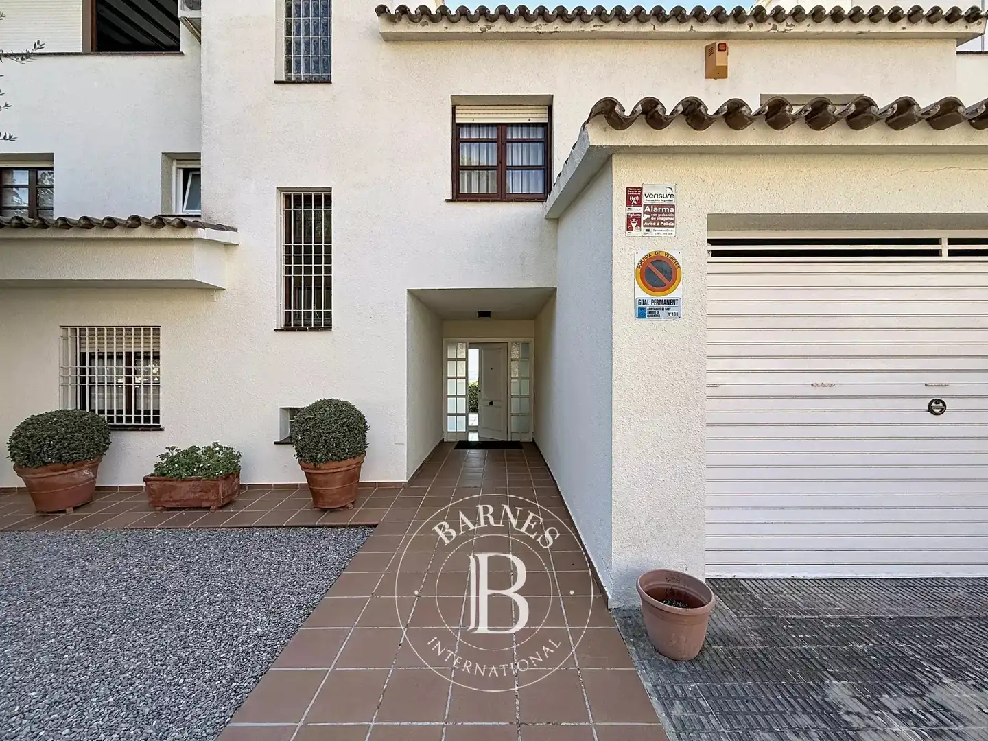 Vista exterior de Casa adosada en venda en Sant Andreu de Llavaneres amb Aire condicionat, Calefacció i Jardí privat
