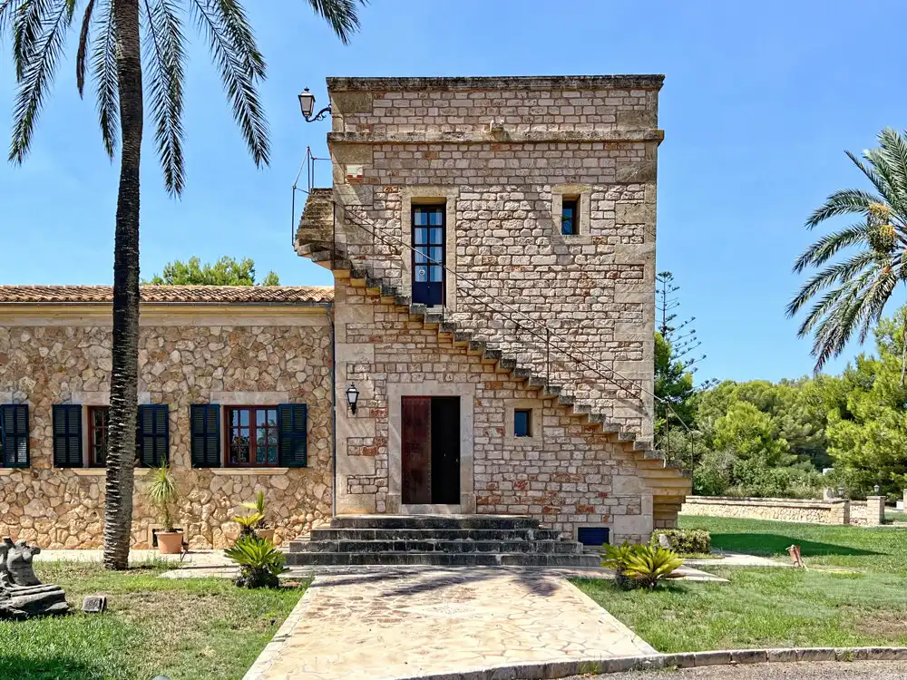 Vista exterior de Casa o xalet en venda en Ses Salines amb Aire condicionat, Calefacció i Terrassa