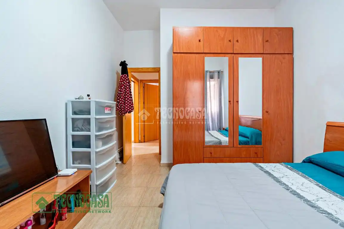 Bedroom of Flat for sale in Roquetas de Mar  with Air Conditioner