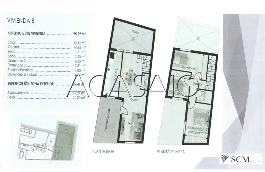 V2777  VENTA EN YUNCOS DE TRES DUPLEX, imatge 3