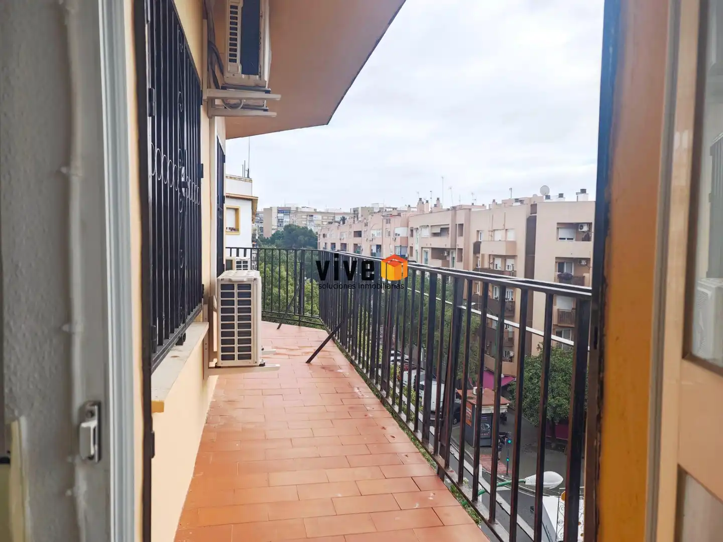 Terrasse von Wohnung zur Miete in Sevilla mit Klimaanlage, Heizung und Terrasse