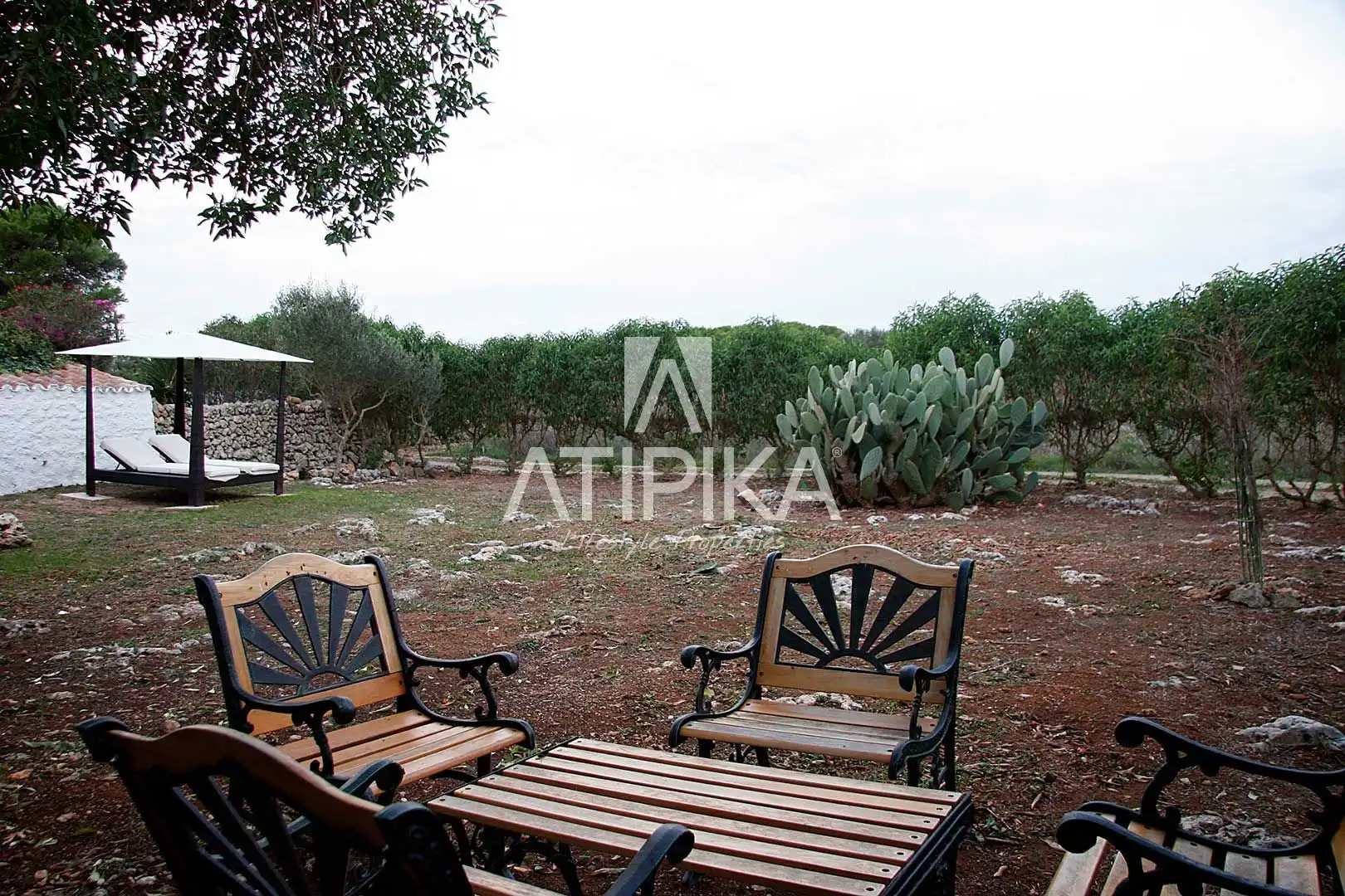 Jardín de Finca rústica en venta en Maó - Mahón con Aire acondicionado, Piscina y Horno