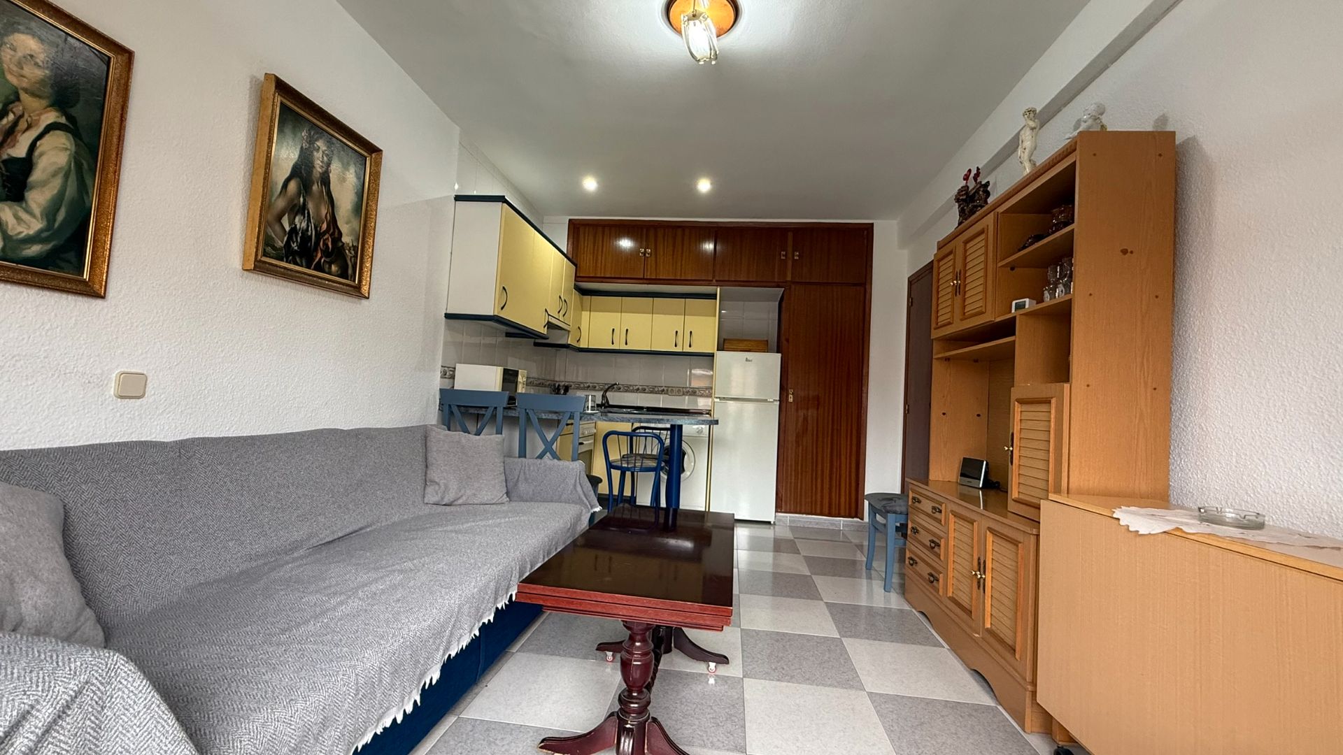 Living room of Apartment to rent in Villa del Prado  with Air Conditioner, Terrace and Furnished