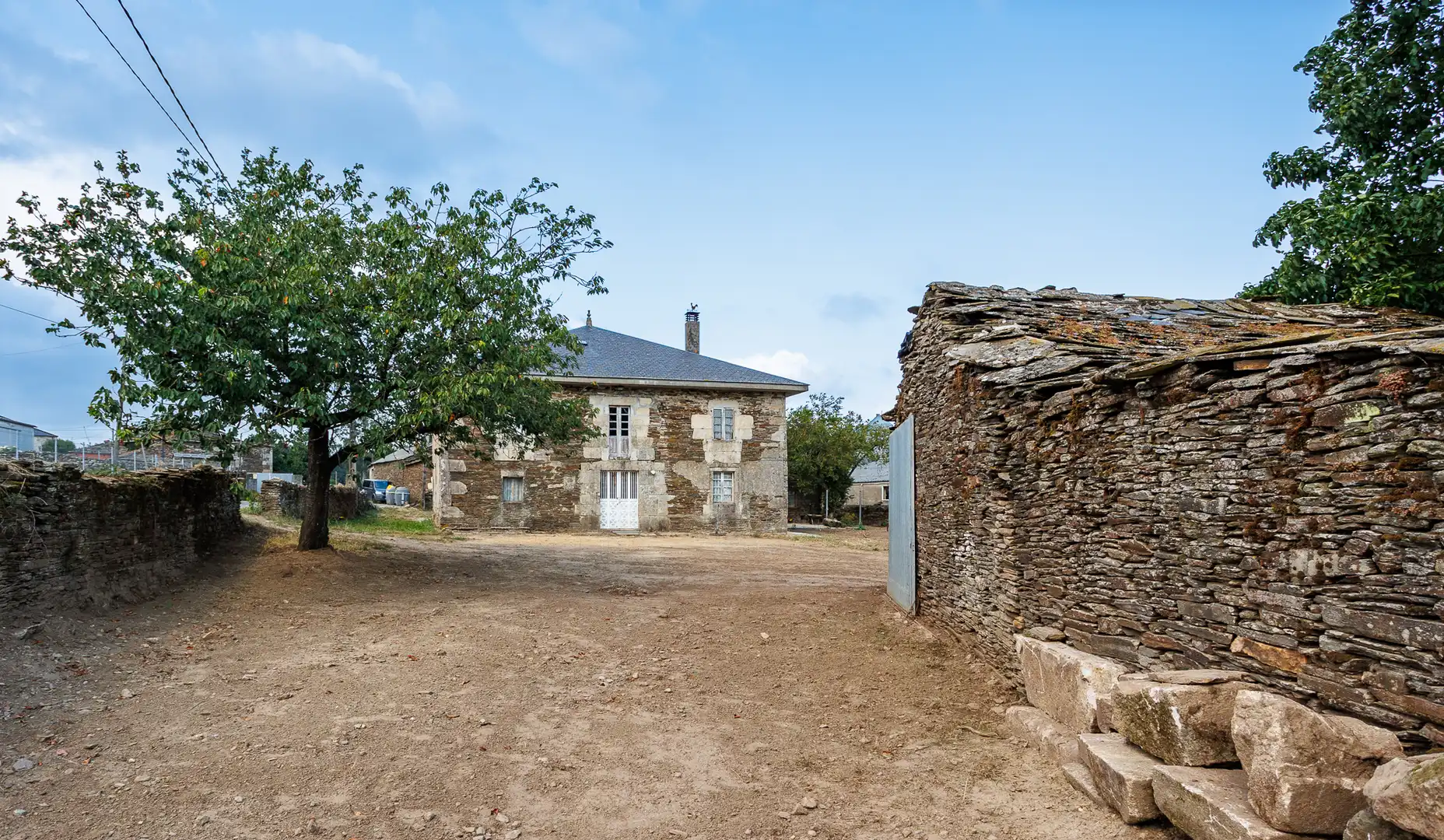 Vista exterior de Finca rústica en venta en Lugo