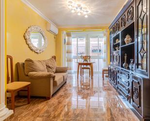 Living room of Flat for sale in  Granada Capital  with Air Conditioner