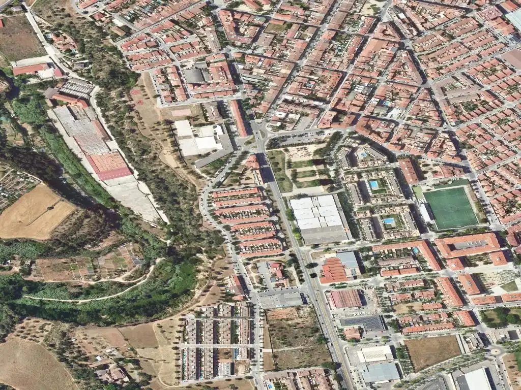 Vista exterior de Pis en venda en Castellar del Vallès