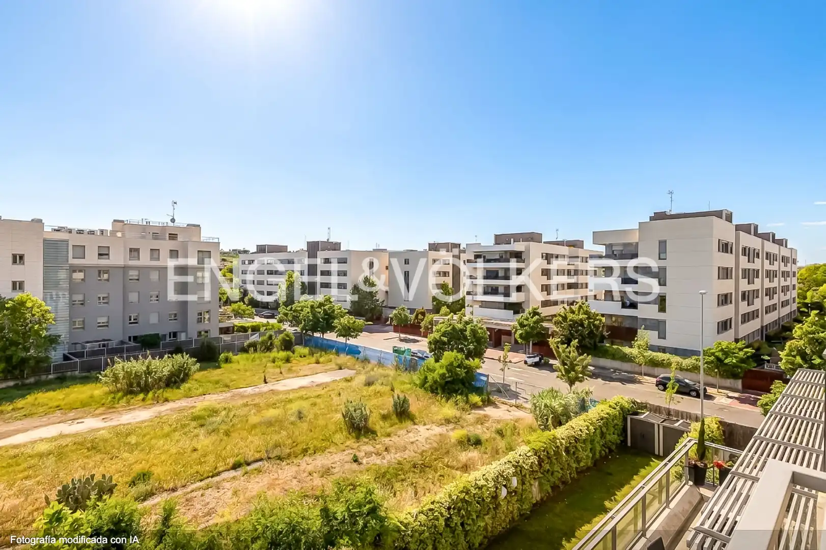 Exterior view of Duplexes for sale in La Moraleja  with Air Conditioner, Heating and Terrace